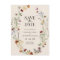 Boho Save The Date Postcard