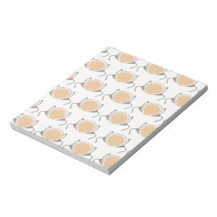 Boho Shell Pattern Notepad