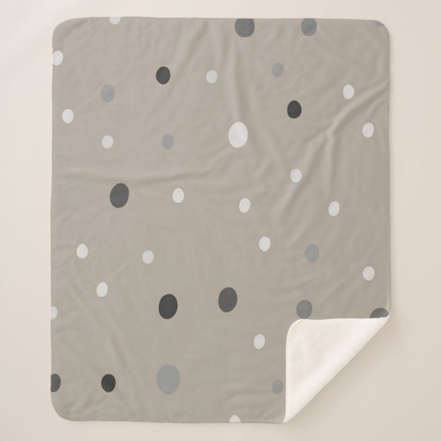 Boho   sherpa blanket (Front)