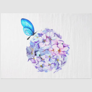 Boho Skull and Flowers Series Design 16 Tissue Paper