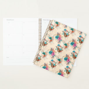 Boho Skull Series Design 3 Planner