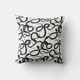 Boho snakes cushion