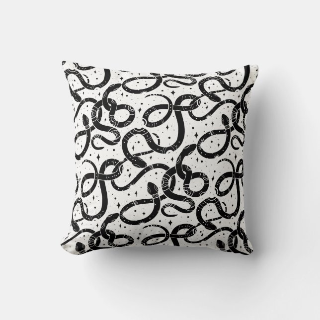 Boho snakes cushion (Front)