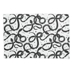Boho snakes pillowcase