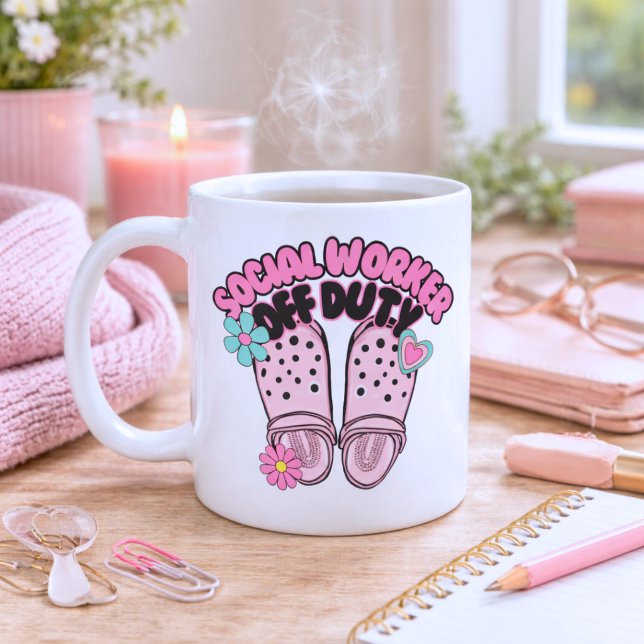 Boho Social Worker Off Duty  Coffee Mug (Creator Uploaded)