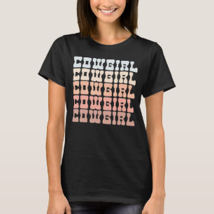 Boho South Western Desert Groovy 70s Cowgirl 2 T-Shirt