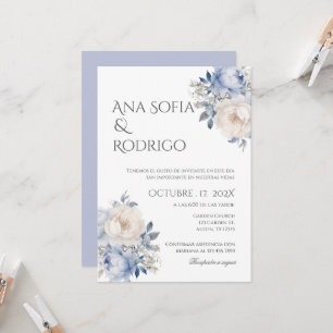 Boho Spanish Wedding Invitation