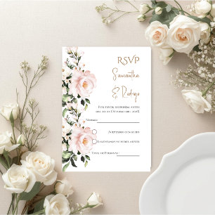 Boho Spanish Wedding RSVP Card