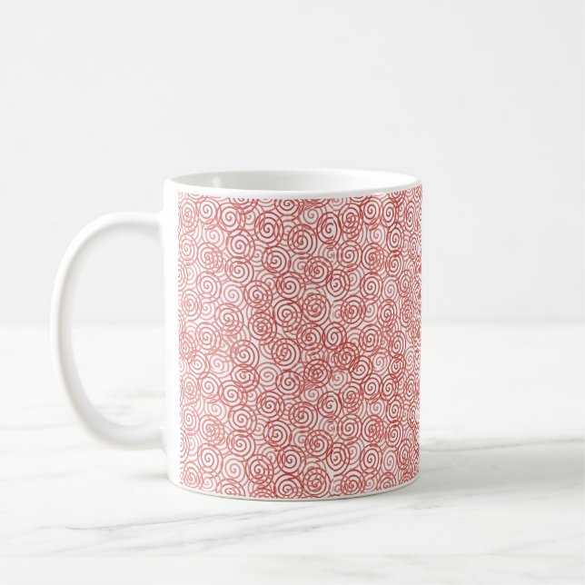 Boho Spirals Coffee Mug (Left)