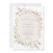 Boho Spring Wildflower Garden Girl Baby Shower