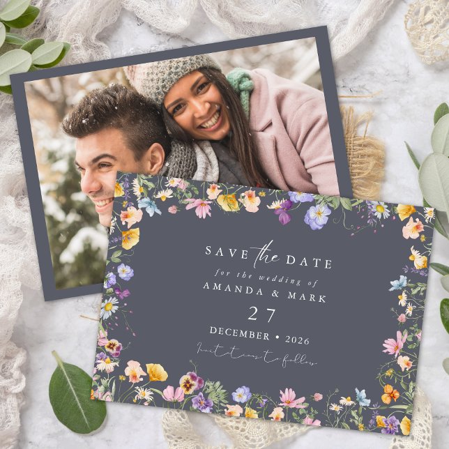 Boho Spring Wildflowers Botanical Garden Invitation (Creator Uploaded)