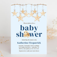 Boho Stars Baby Sea Turtle Nautical Baby Shower