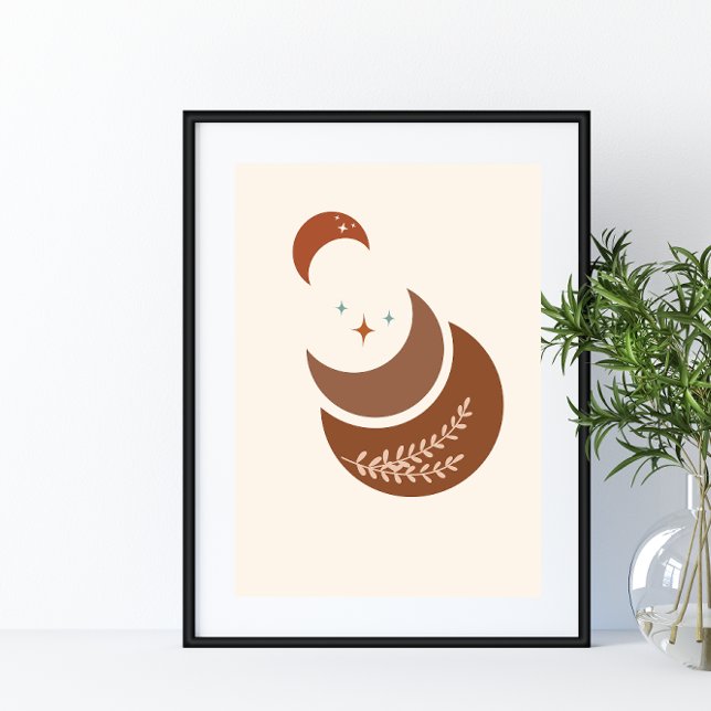 Boho Style Bohemian Minimalist Art Design  Photo Print (Creator Uploaded)