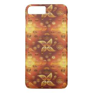 Boho Style Floral Ethnic iPhone 8 Plus/7 Plus Case