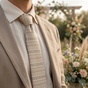 Boho Style Pattern Tie