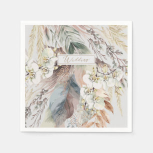 Boho Style Wedding Napkin