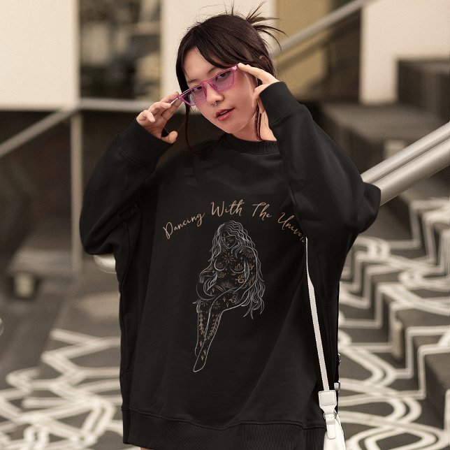 Boho Style - Whispers of the Universe Sweatshirt (Creator Uploaded)