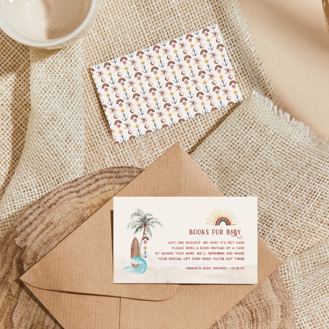 Boho Summer Surf | Book Request Enclosure Card (Creator Uploaded)