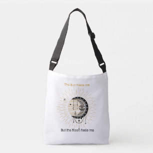 Boho Sun and Moon Crossbody Bag