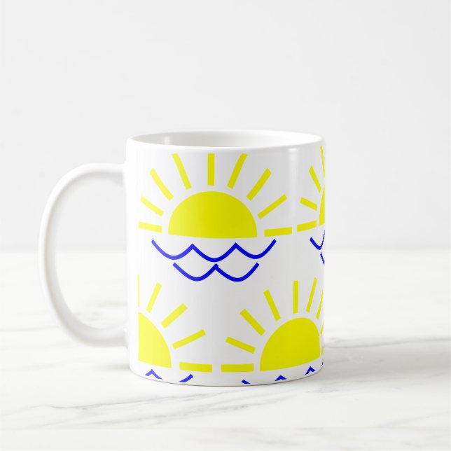 Boho Sun  Coffee Mug (Left)