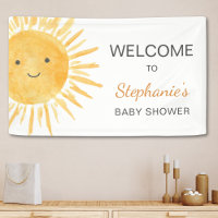 Boho Sun Gender-Neutral Baby Shower Welcome