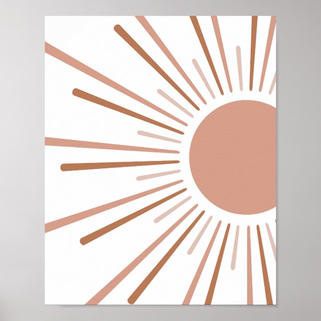 Boho Sun Kids Decor (Front)