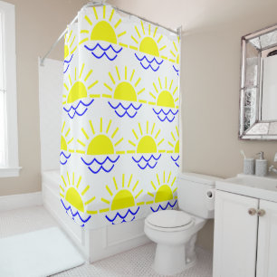 Boho Sun  Shower Curtain