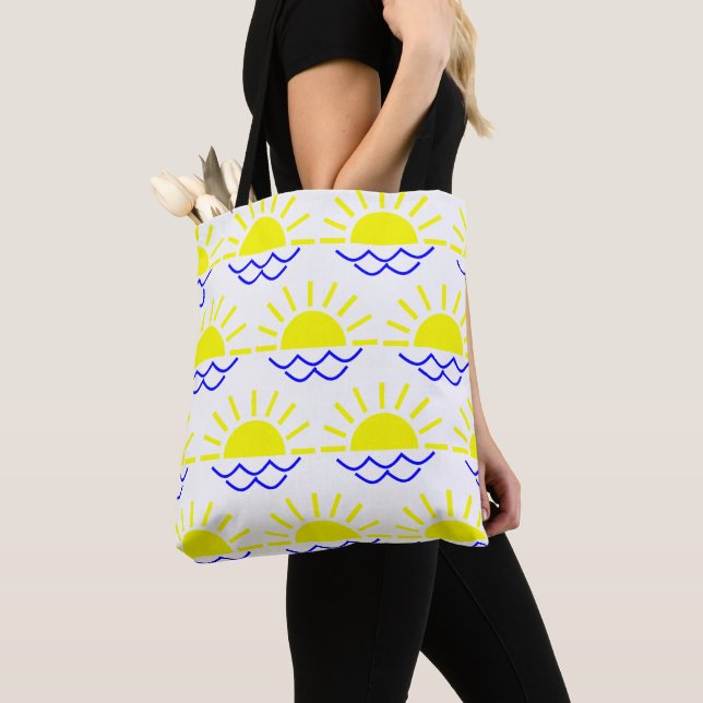 Boho Sun  Tote Bag (Close Up)