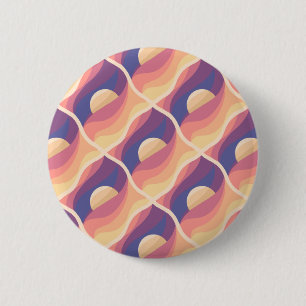 Boho Sunset 6 Cm Round Badge