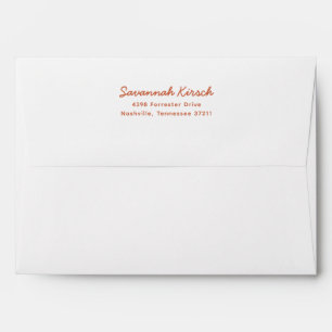 Boho Sunshine Gender Neutral Baby Shower Envelope
