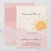 Boho Sunshine Here Comes The Sun Birthday Party