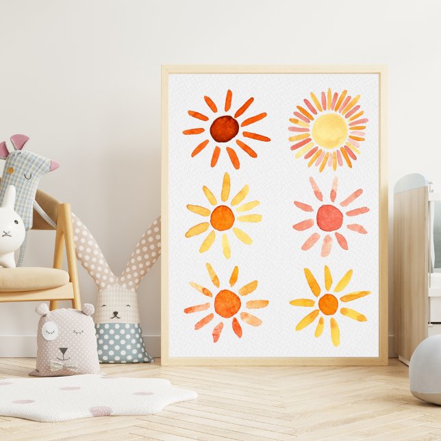 Boho Sunshine Nursery Kid Room Decor (Creator Uploaded)