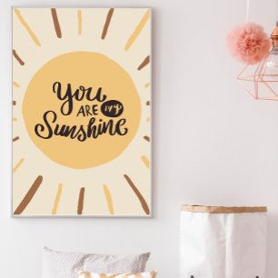 Boho Sunshine Nursery Wall Art