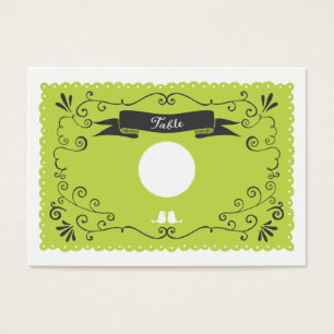 Boho Swirls, Curls, a Banner & Lovebirds Wedding