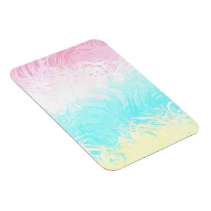 Boho Swirly Groovy Abstract Genderflux Pride Flag Magnet