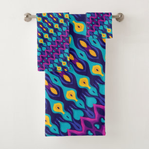 Boho Teardrop Tides Bath Towel Set