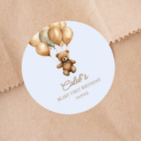 Boho Teddy Bear Beary First 1st Birthday Party