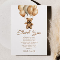Boho Teddy Bear Beary First 1st Birthday Party