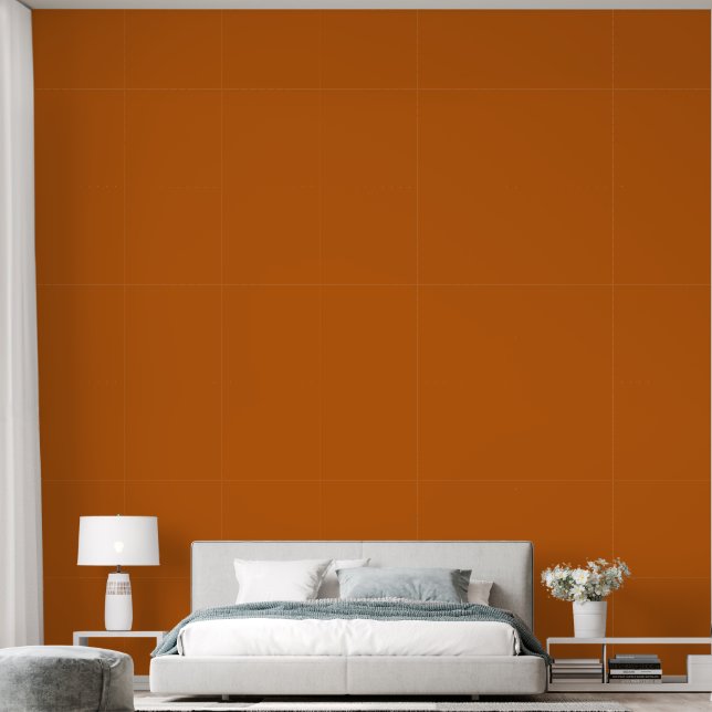Boho Terracota Houndstooth Wallpaper (Bedroom)