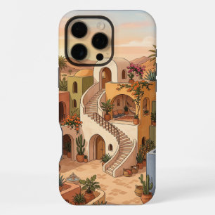 Boho Terracotta iPhone 16 Pro Max Case   Moroccan 