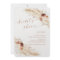 Boho Terracotta Pampas Grass Bridal Shower Invite
