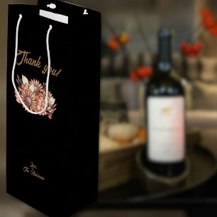 Boho Thank you! Wine Gift Bag