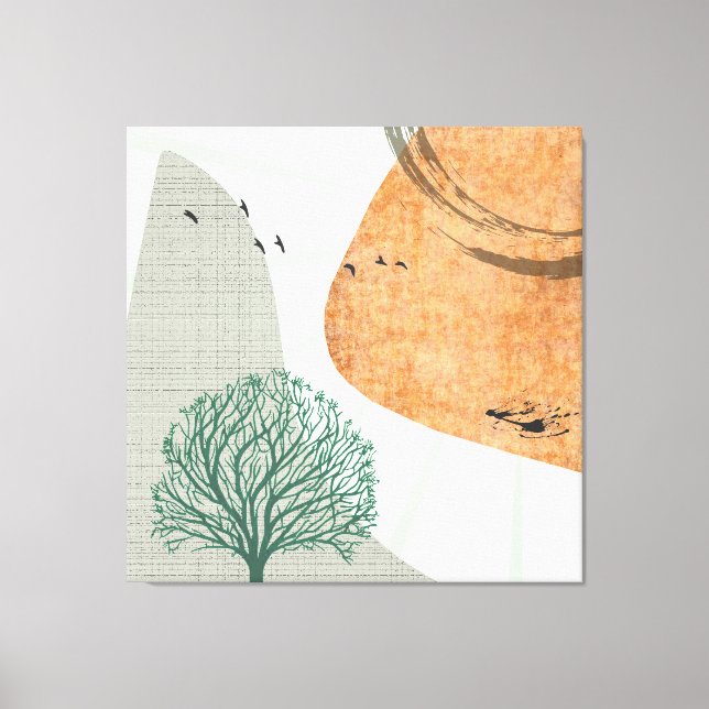 Boho Tree Canvas Print (Front)