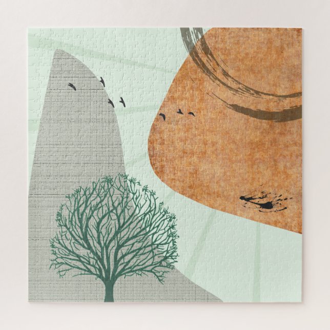 Boho Tree Jigsaw Puzzle (Vertical)