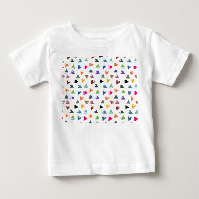 Boho Triangles  Baby T-Shirt (Front)
