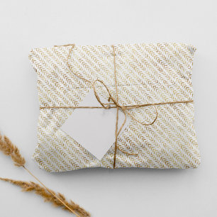 Boho Tribal Gold Arrow Pattern Tissue Paper