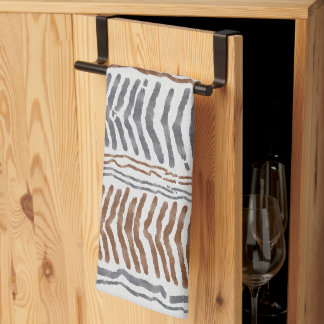 Boho Tribal Striped Kitchen Towel