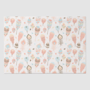 Boho Tribal Woodland Animal Party Gift Bag Tissue Paper