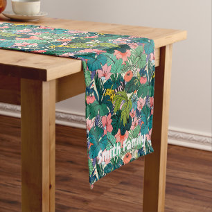 Boho Tropical Long Table Runner