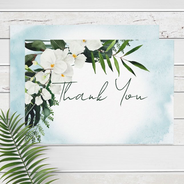 Boho Tropical Watercolor Wedding Enclosure Card (Creator Uploaded)